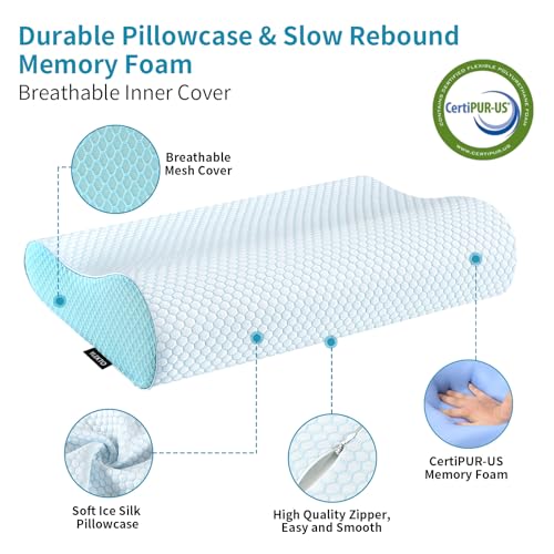 Memory Foam Pillows Neck Pillow for Sleeping