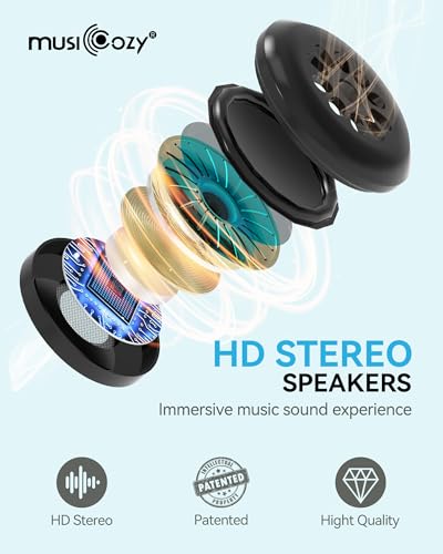 Sleep Headphones Bluetooth 5.4 Sleep Mask with HD Sound