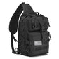 Tactical Sling Bag Pack Military Assault Rucksack Shoulder Bag Backpack Chest Pack Handbag Waterproof for Travel Hiking Camping Trekking Exploring Fishing Hunting