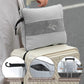 Large Soft Travel Blanket and Inflatable Pillow Set