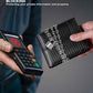 Wallet for Men RFID Blocking Genuine Leather Mens Wallets Bifold with 2 ID Window 13 Card Slots black stripe
