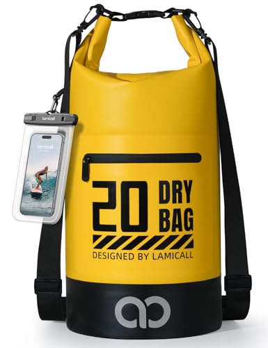 Dry Bag Waterproof Backpack with Phone Pouch 5L