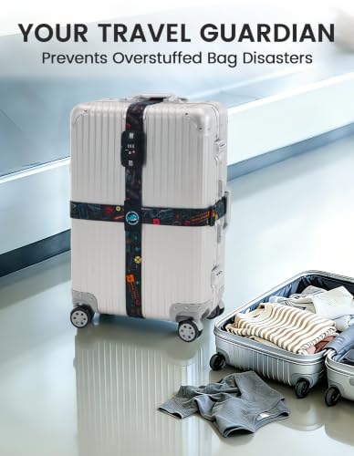 Travelkin Luggage Straps TSA Approved