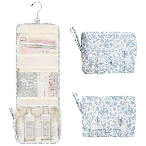 Small Hanging Toiletry Bag for Women