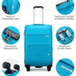 20 Inch Expandable Carry On Luggage 22x14x9 Airline Approved Softside Suitcases with Wheels Lightweight Travel Luggage Rolling Suitcase with Lock for Men and Women
