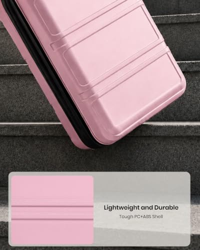 Carry On Luggage 22x14x9 Airline Approved with Spinner Wheels