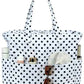 Beach Bag Waterproof Sandproof Women Beach Tote Pool Bag with Zipper for Gym Grocery Travel with Wet Pocket