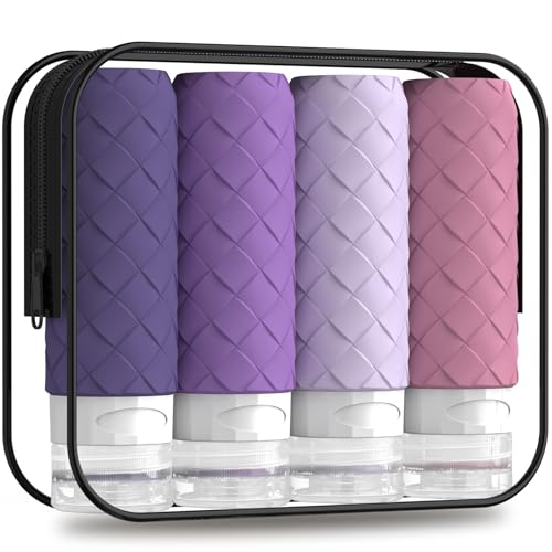 Travel Bottles for Toiletries (4 Count)