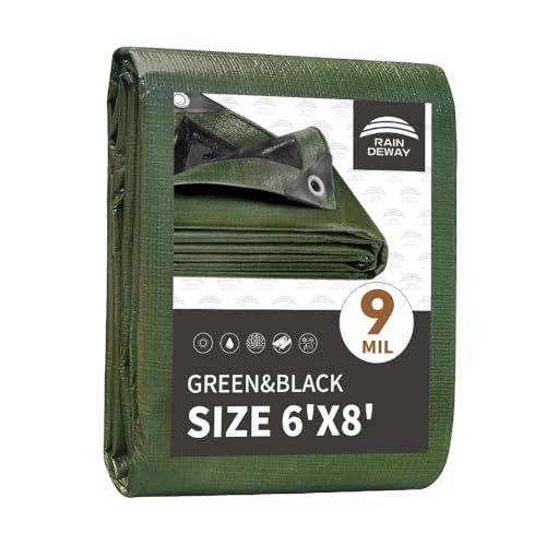 6x8 Feet Tarp Waterproof