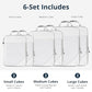 Compression Packing Cubes 6 Set (6 Count)