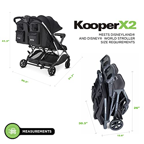 Kooper X2 Double Stroller (448 Ounce)