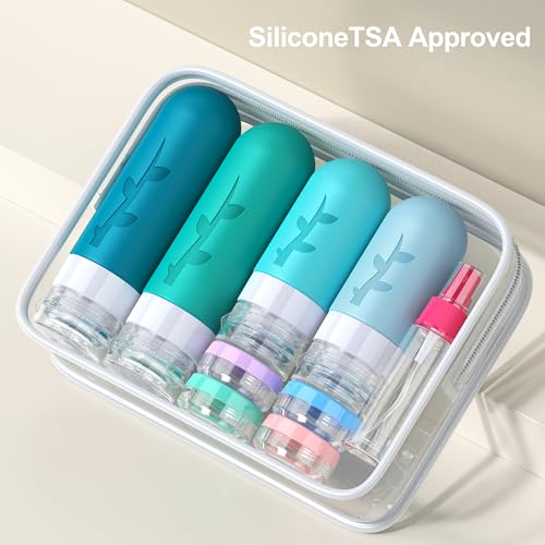 18 Pack Travel Bottles for Toiletries (18 Count)