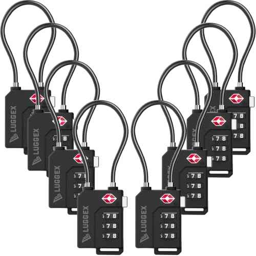 8 Pack TSA Locks for Luggage (8 Count)