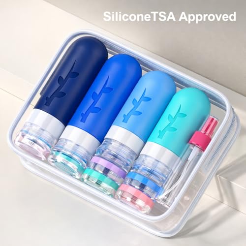 18pack Travel Bottles for Toiletries (19 Count)