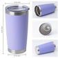 20oz Stainless Steel Tumblers Bulk (12 Count)