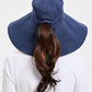 Women's Ultra Wide Cotton Linen Hat UPF 50+