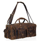 Large 24 inch duffel bags for men holdall leather travel bag overnight gym sports weekend bag