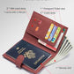 RFID Passport Holder Travel Wallet for Women