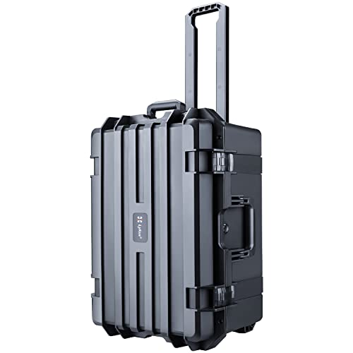 HC 6030 Large Waterproof Hard Case with Wheels and Customizable Foam