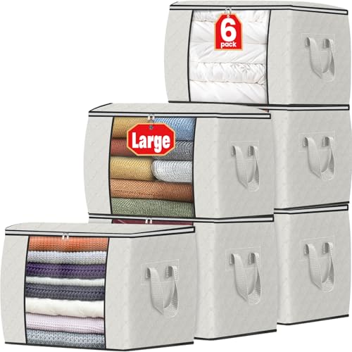 90L Clothes Storage (6 Count)