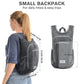 10 15L Small Rucksack Foldable Backpack Lightweight Packable Daypack Travel Outdoor Hiking Shoulder Bag