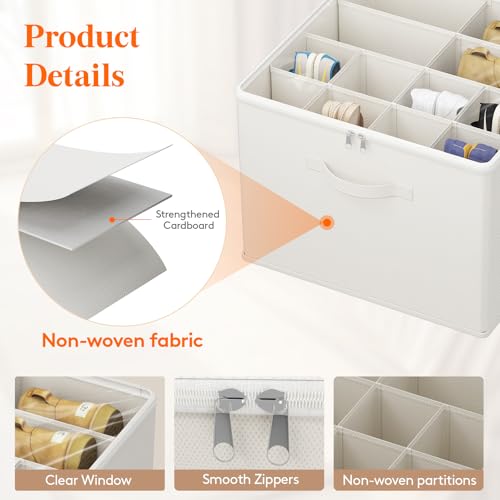 Shoe Storage Organizer for Closet (3 Count)