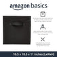 Collapsible Fabric Storage Bins Organizer with Handles (6 Count)