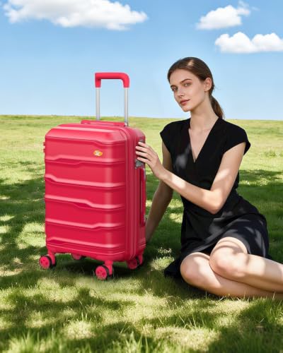 20 Inch Expandable Carry On Luggage 22x14x9 Airline Approved Suitcase