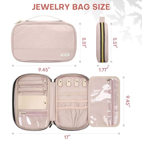 Jewelry Travel Case Organizer for Necklaces
