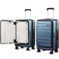 Checked Top Opening Suitcase