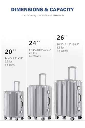 26 Inch Checked Zipperless Luggage with Cup Holder