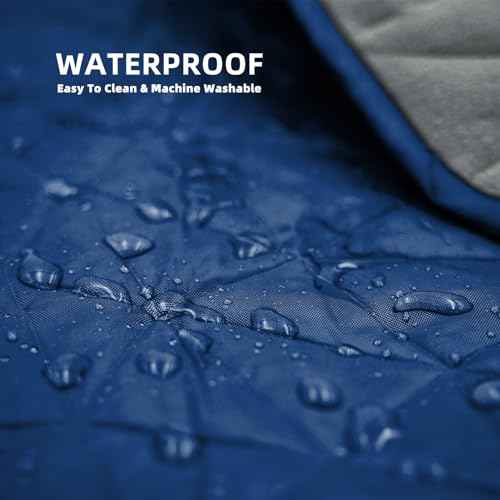 Large Waterproof Outdoor Blanket Thick Fleece 80" x 58"