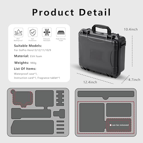 Carrying Case Organizer For Gopro Hero 13