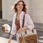 Insulated Lunch Bag Women (Light Brown-Beige-Brown / 15L)