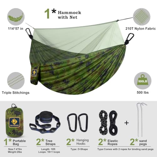 Camping Hammock with Net