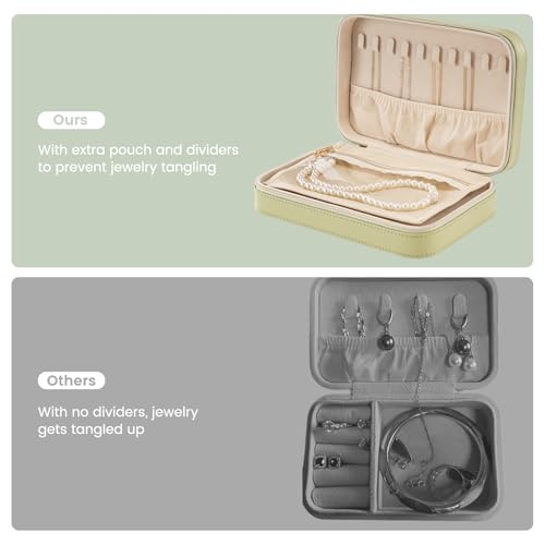 Travel Jewelry Case for Women Girls