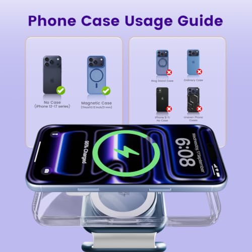 15W Magnetic Travel Charging Station