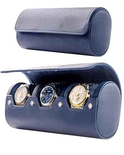3 Watch Travel Case