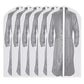 Garment Bag Covers 24''X54'' Lightweight White PEVA Breathable Bags (6 Count)