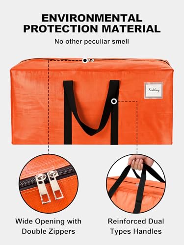 Supports 200lbs Heavy Duty Moving Bags (4 Count)