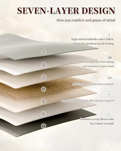 Queen Size Weighted Blanket for Adults 15lbs