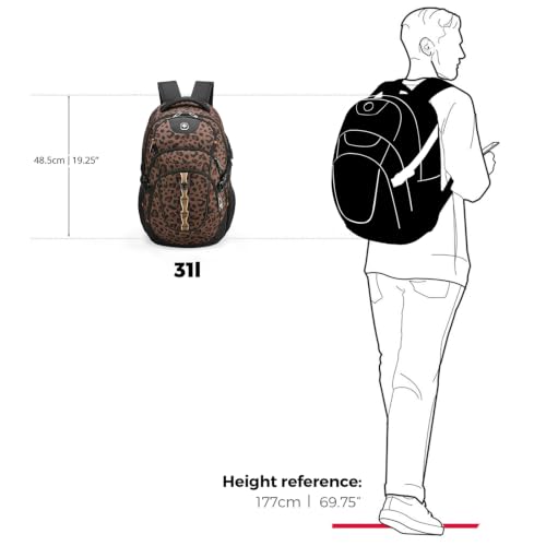 Design Backpack for Men with USB Charging Port SD803