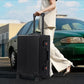 24Inch All Aluminum Check In Luggage Heavy Duty Hard Shell Suitcases with Spinner Wheels