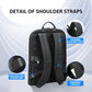 Slim Laptop Thin Business Backpack with Bottle Holder USB Charging Professional for Men Notebook Work Office Anti Theft Smart Computer 15