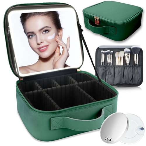 Makeup Bag with Led Mirror