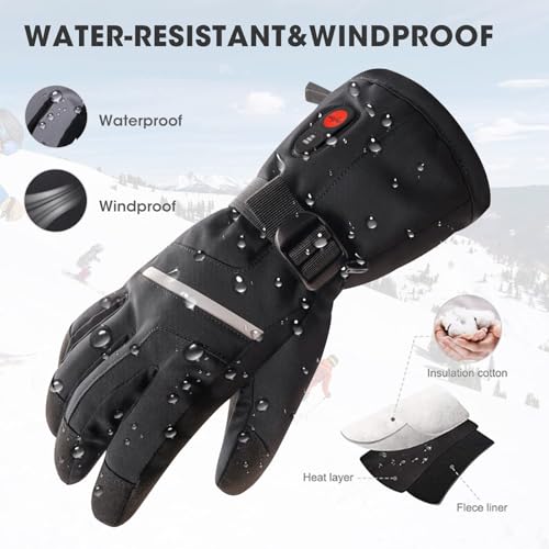 Heated Gloves for Men Women
