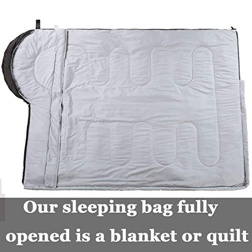 3 4 Season Sleeping Bag for Adults & Kids