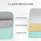 RAINYEAR 13.3 Inch Laptop Sleeve Padded Case Cover with Pocket