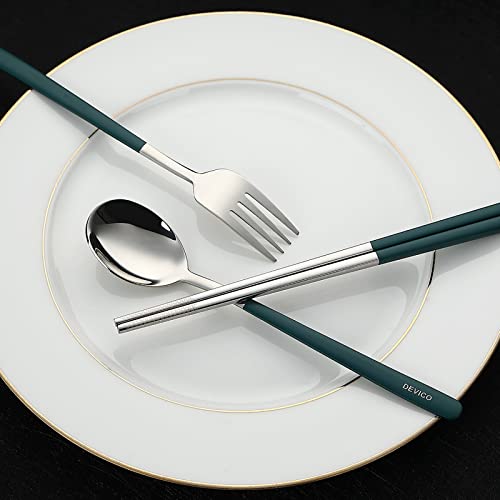 Travel Utensils with Case (4 Count)