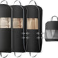 3 Pack 43" Garment Bags for Hanging Clothes (3 Count)